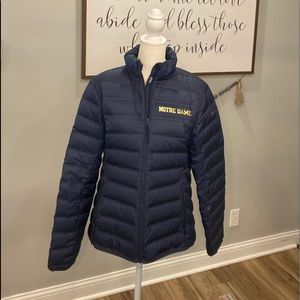 Columbia Women’s NOTRE DAME  Sz M 650 jacket